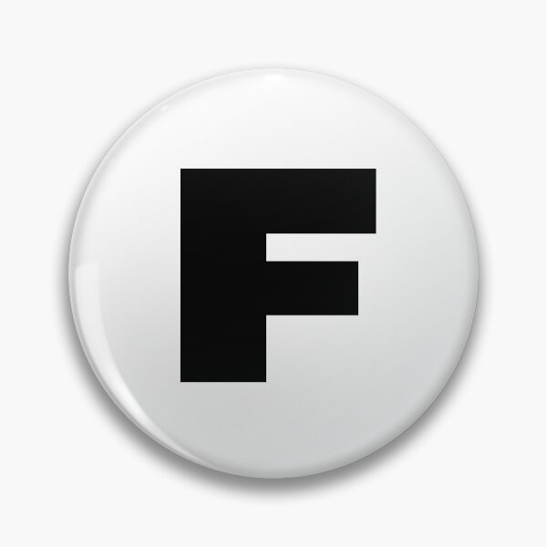 Item preview, Bold Monogram Letter F designed and sold by JustSeasons.