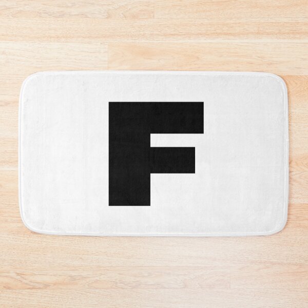 Item preview, Bold Monogram Letter F designed and sold by JustSeasons.