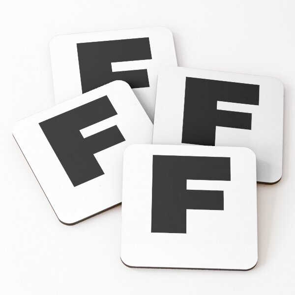 Item preview, Bold Monogram Letter F designed and sold by JustSeasons.