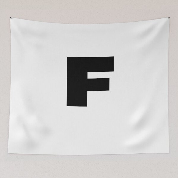 Item preview, Bold Monogram Letter F designed and sold by JustSeasons.