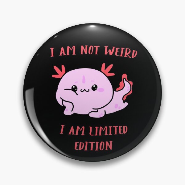 Item preview, Baby Girl Leucistic Axolotl - I Am Limited Edition designed and sold by lazarosdesign.