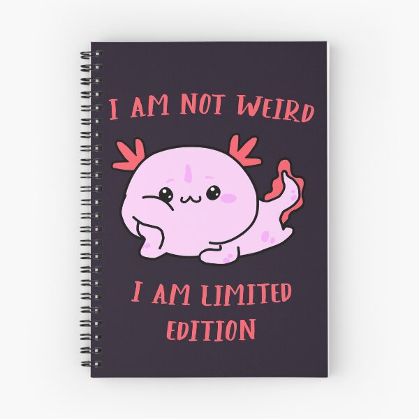 Item preview, Baby Girl Leucistic Axolotl - I Am Limited Edition designed and sold by lazarosdesign.