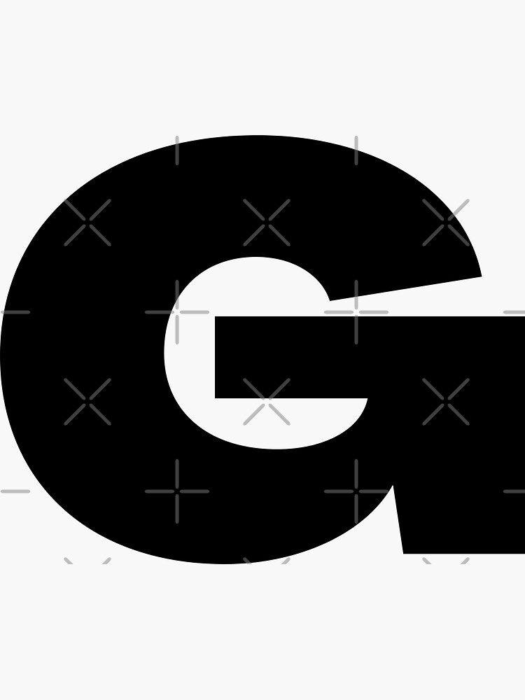 Bold Monogram Letter G