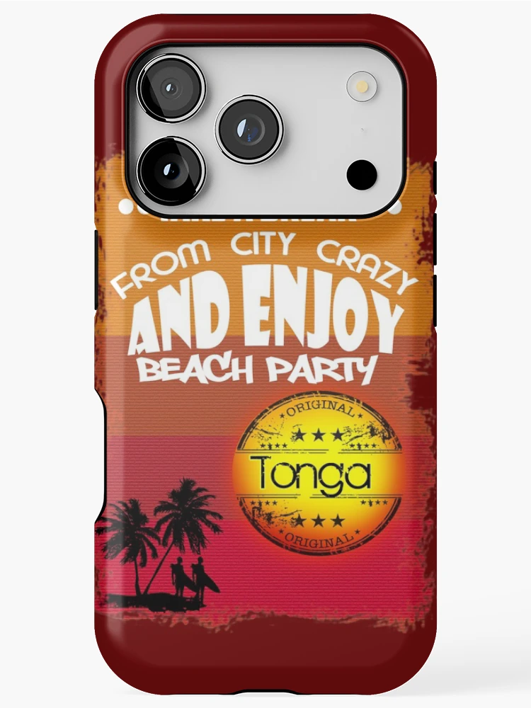 Thumbnail 1 of 4, iPhone Case, Tonga Beach designed and sold by dejava.