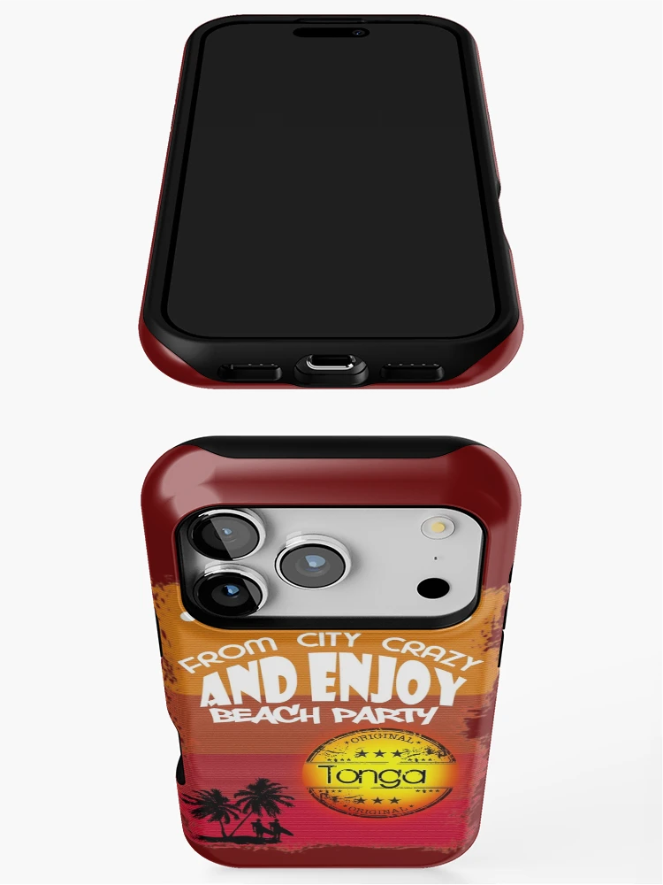 Thumbnail 3 of 4, iPhone Case, Tonga Beach designed and sold by dejava.