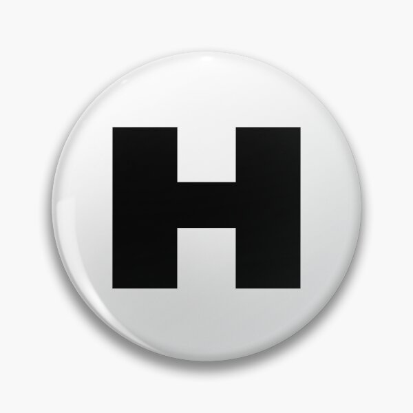 Item preview, Bold Monogram Letter H designed and sold by JustSeasons.