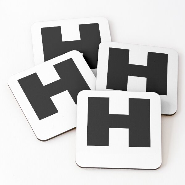 Item preview, Bold Monogram Letter H designed and sold by JustSeasons.