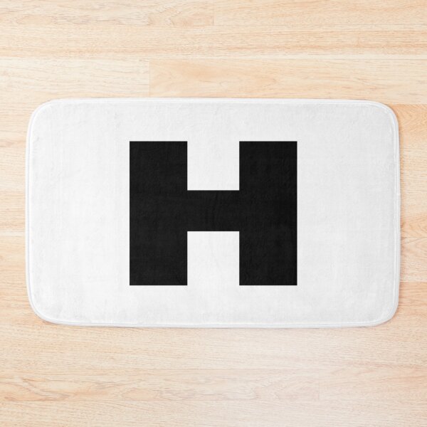 Item preview, Bold Monogram Letter H designed and sold by JustSeasons.