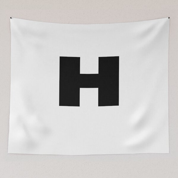 Item preview, Bold Monogram Letter H designed and sold by JustSeasons.