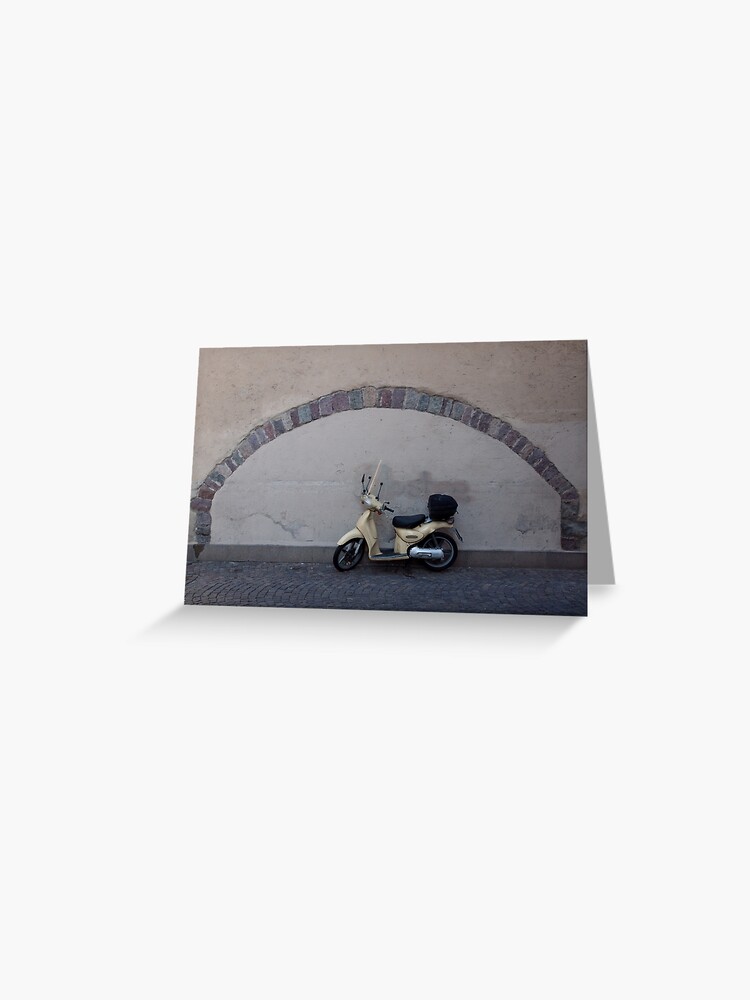 Thumbnail 1 of 2, Greeting Card, The perfect parking place, Bolzano-Bozen, Italy, 2009 designed and sold by chrisculy.