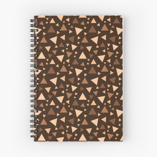 Item preview, Brown and tan triangles pattern designed and sold by BLMcreations.