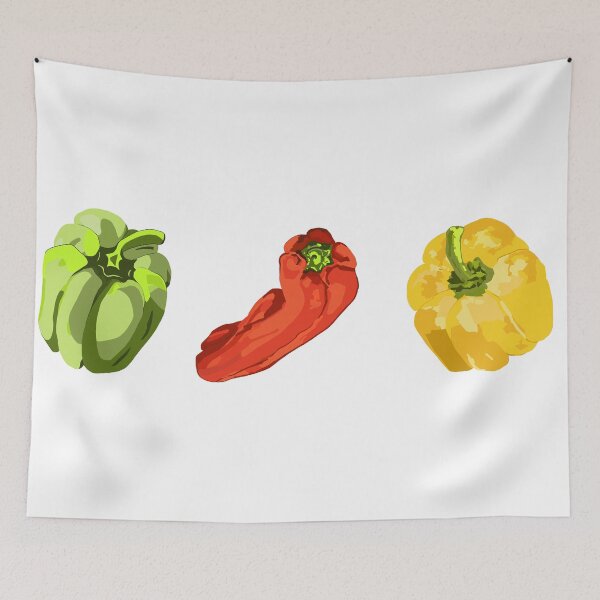 Item preview, Vegan Cuisine set. Edible Plants. . Edible Vegetables. Peppers Sweet. designed and sold by ZheltakovaIana.