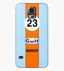 Gulf Oil Racing colours Case/Skin for Samsung Galaxy