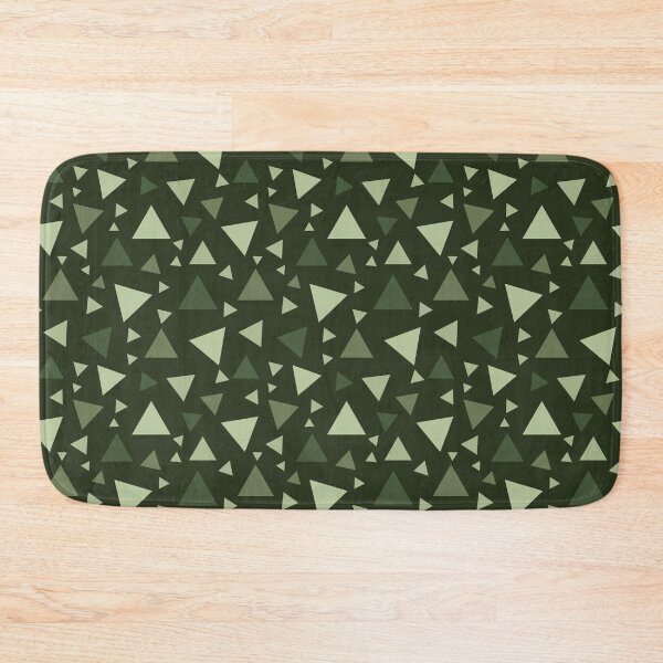 Item preview, Green triangles pattern designed and sold by BLMcreations.