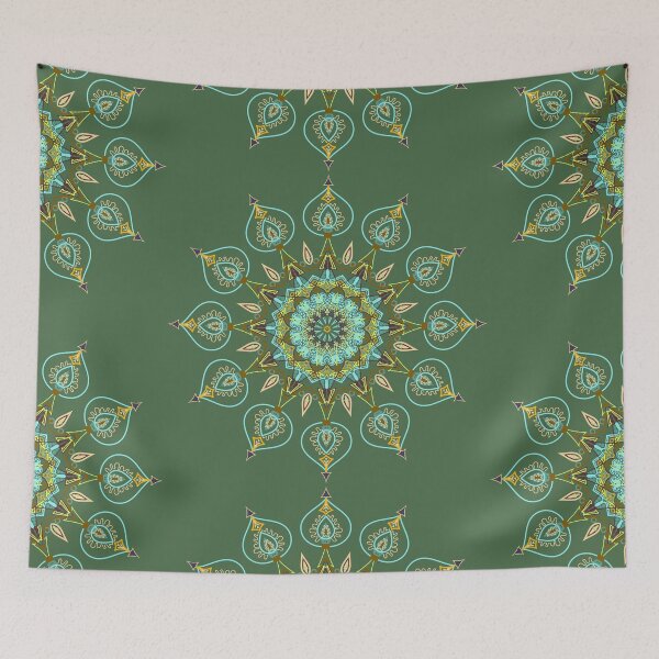 Item preview, Turkish Green Mandala designed and sold by Anushwar.