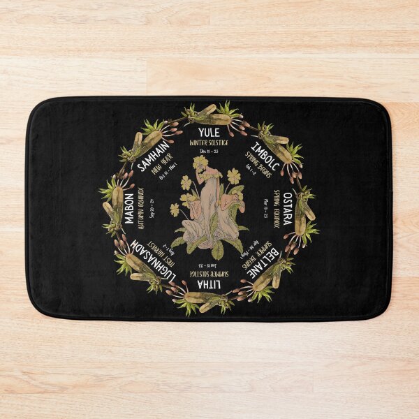 Item preview, Witch Wheel of the Year - The Witch Seasons designed and sold by ThreeHaresMedia.