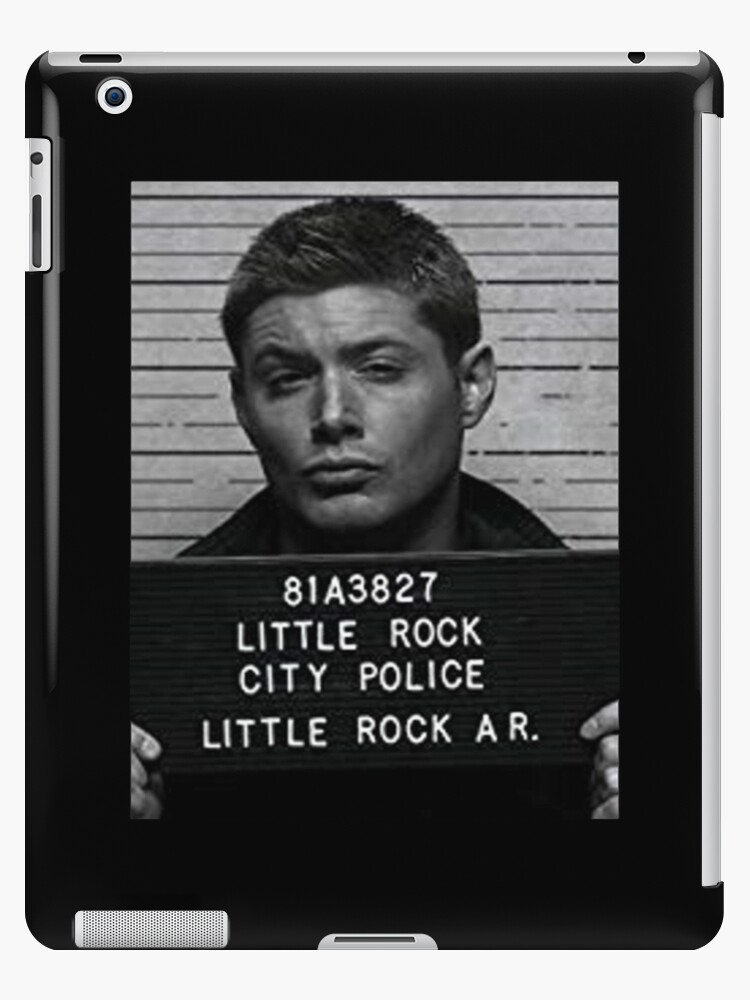 Supernatural - Dean Winchester Mugshot  iPad Case & Skin for Sale by  -sierraa