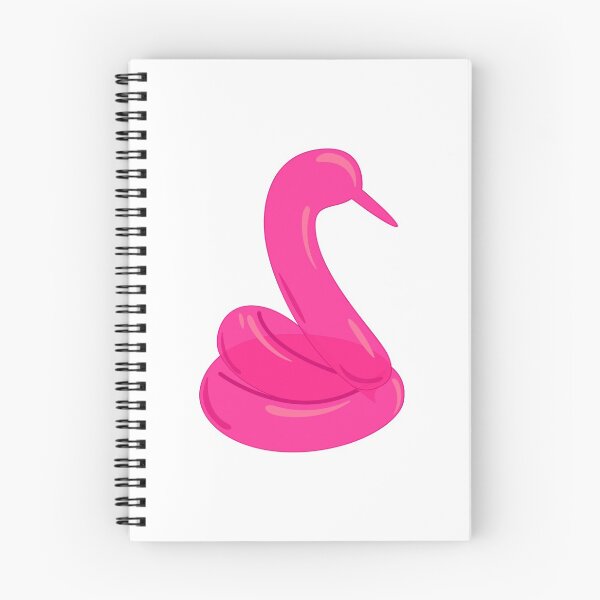 Item preview, pink balloon swan design designed and sold by thestilishera.