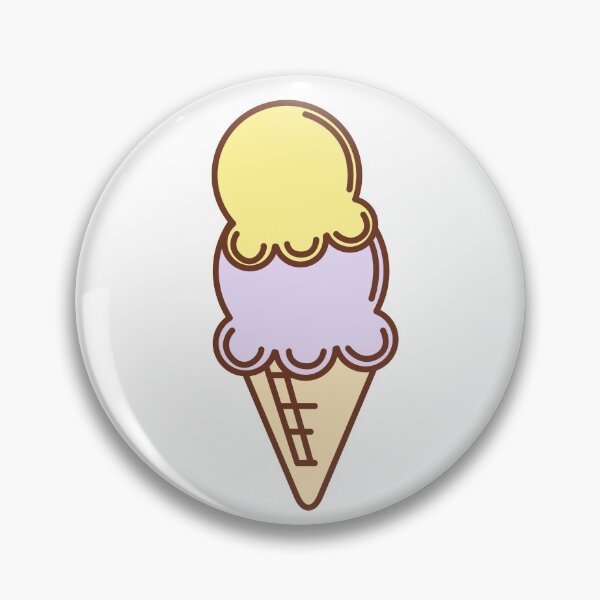Item preview, blueberry and lemon ice cream design designed and sold by Pineapple-Shop.