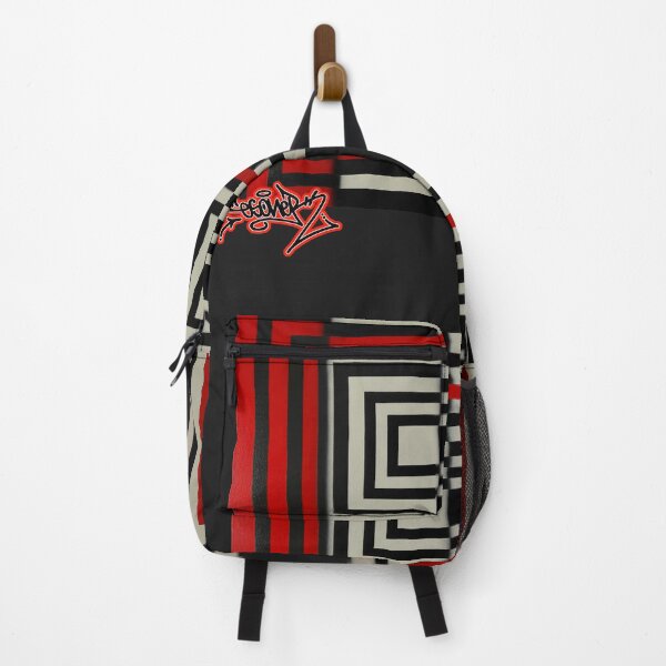 Item preview, RED SQUARES BY ESONE ABSTRACT URBAN GRAFFITI STREET STYLE designed and sold by GraffitiBomberZ.