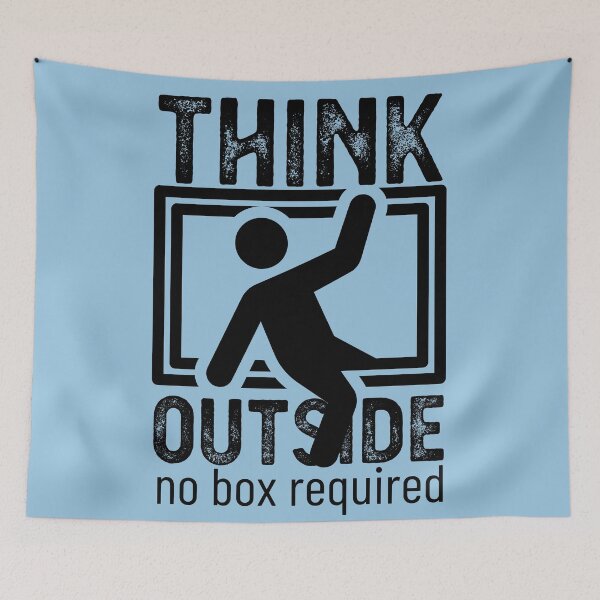 Item preview, Think Outside No Box Required designed and sold by aoichan3939.