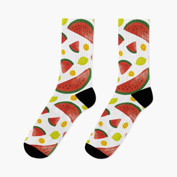 Item preview, Watermelon and lime fruits design designed and sold by Leya6.