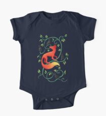 Bunnies and a Fox One Piece - Short Sleeve