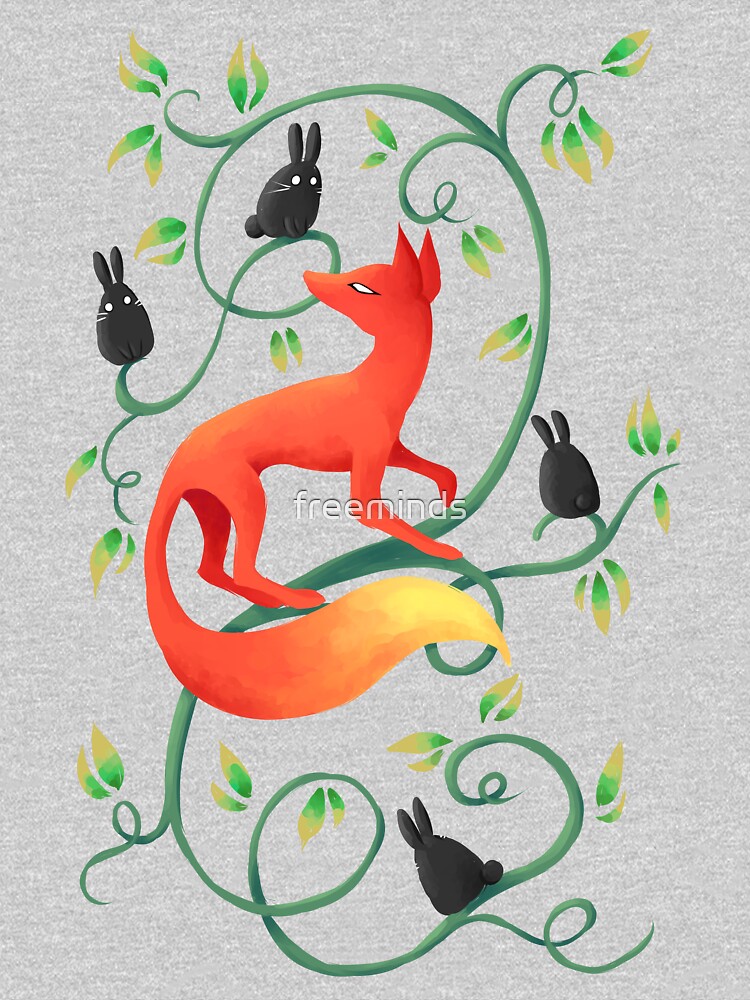 Bunnies and a Fox by freeminds