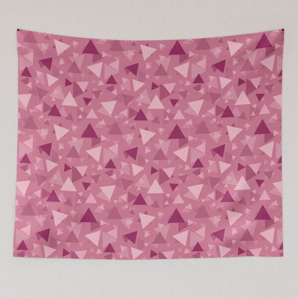 Item preview, Pink triangles pattern designed and sold by BLMcreations.