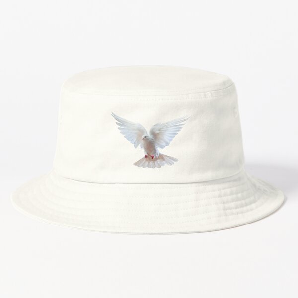 White Dove of Peace Bucket Hat