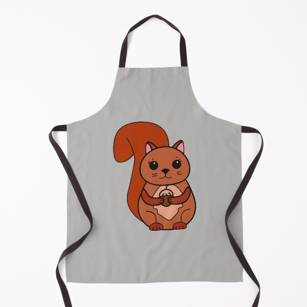 Item preview, Cute Little Red Squirrel Holding an Acorn designed and sold by JulieSouster.