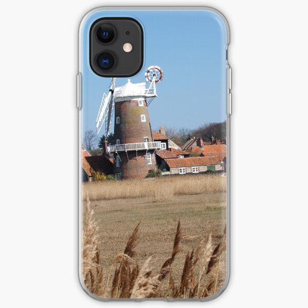 Cley Windmill from the reeds iPhone Soft Case