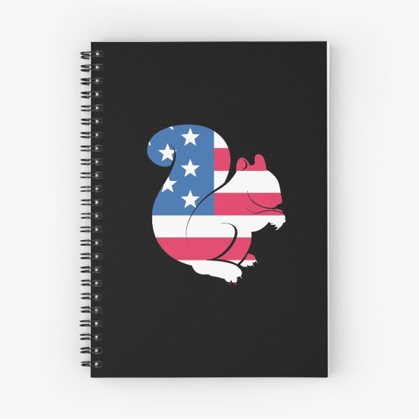 Item preview, Squirrel American Flag - Patriotic 4th Of July Gift designed and sold by mouaataaz.