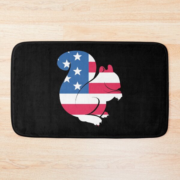 Item preview, Squirrel American Flag - Patriotic 4th Of July Gift designed and sold by mouaataaz.