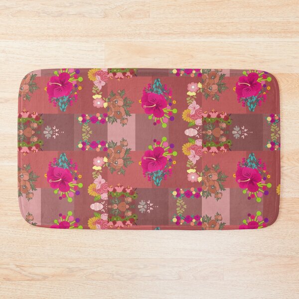 Item preview, Pink floral design  designed and sold by Kamzzi.