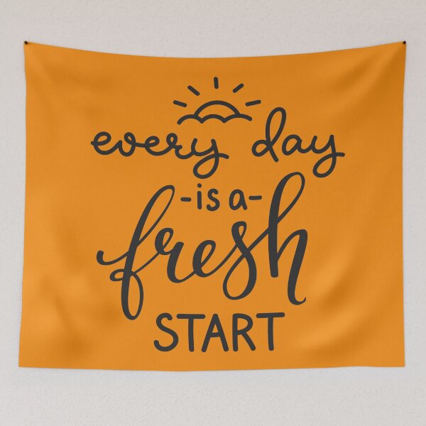 Item preview, Every Day Is a Fresh Start designed and sold by Jessi Review.