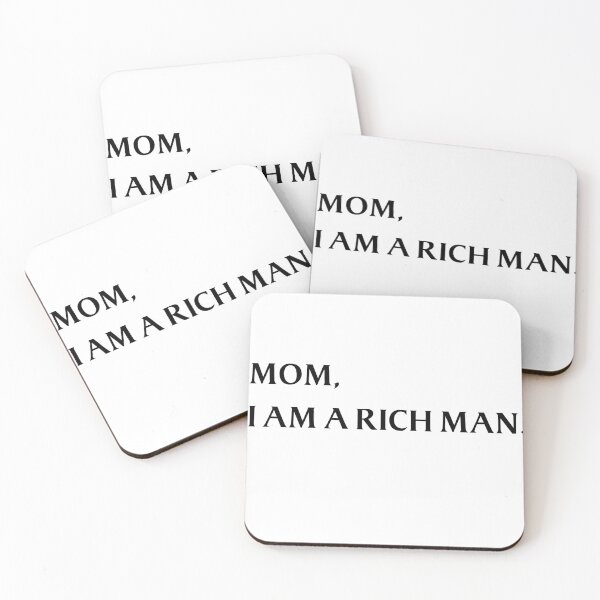 Item preview, Mom I am a rich man millionaire quote Money Hustle designed and sold by Profashionall.