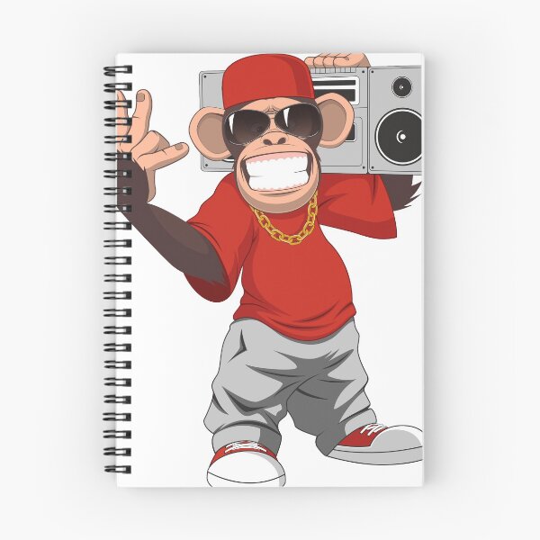 Item preview, Chimpanzee Gorilla Hip Hop rap designed and sold by sasa-creations.