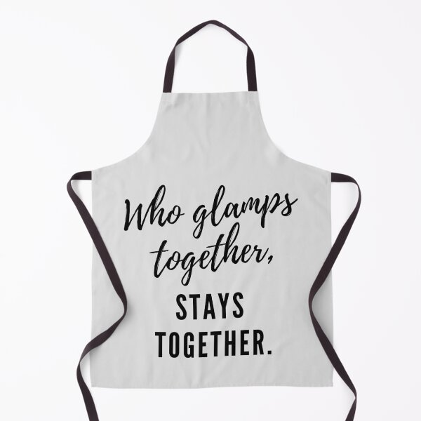Item preview, Who Glamps Together, Stays Together - Camping Saying designed and sold by HMadeArtSON.