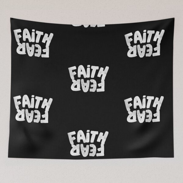 Item preview, With Faith No Room For Fear, Faith Over Fear, Choose Faith Not Fear designed and sold by DiscGolfTees.