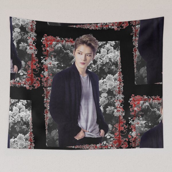 Item preview, Kim Jaejoon JYJ Jaejoon Korean Kpop Floral Design designed and sold by Piosenka Art.