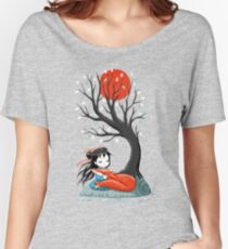 Mädchen und ein Fuchs 2 Baggyfit T-Shirt