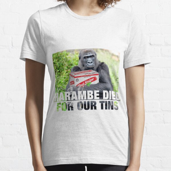 New Fashion Womens/Mens Gorilla Harambe Funny 3D Print Casual T-Shirt UK1218 