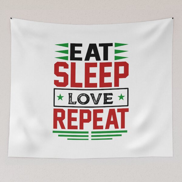 Item preview, Eat. Sleep. Love. Repeat. (Light) designed and sold by the-krisney-way.