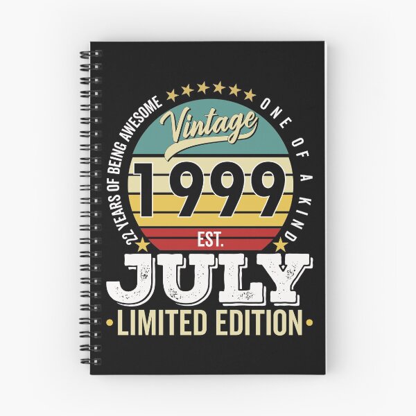 Item preview, 22 Years Of Being Awesome - One Of A Kind Limited Edition - 1999 Vintage 22s Retro, Classic, Cool, July Birthday.  designed and sold by ALITOPRINCE.