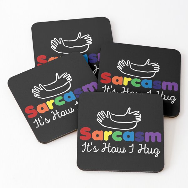 Item preview, Sarcasm It's How I Hug designed and sold by Mustapha  ALAHAYANE.