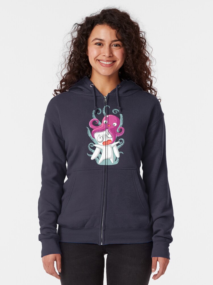 Alternate view of Together Forever Zipped Hoodie