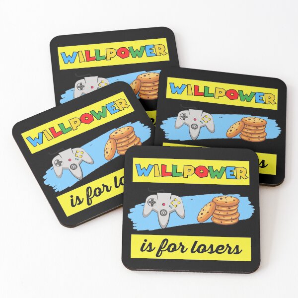 Item preview, Willpower Is For Losers designed and sold by QlickDesign.