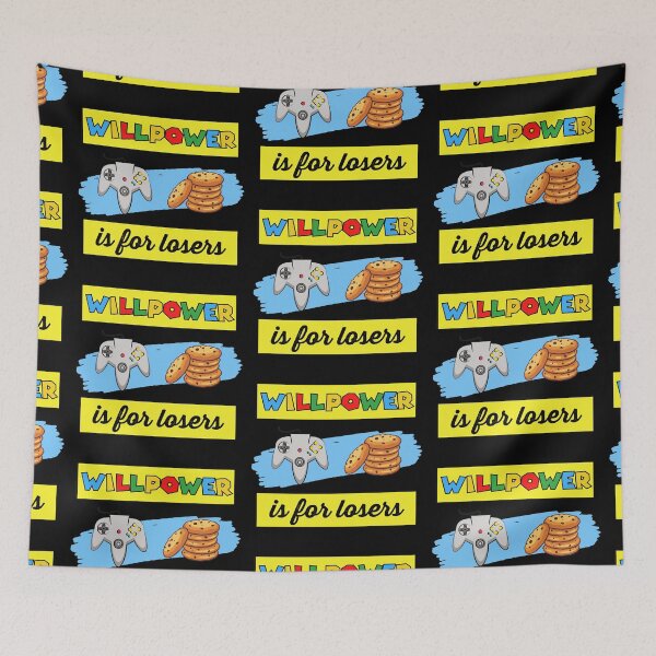 Item preview, Willpower Is For Losers designed and sold by QlickDesign.