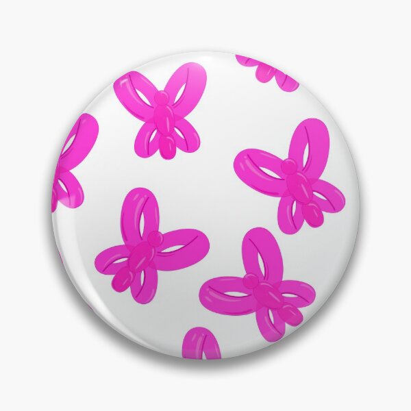 Item preview, pink balloon butterfly dsign designed and sold by thestilishera.